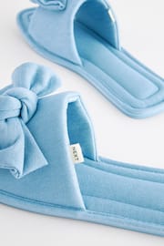 Blue Bow Mule Slippers - Image 7 of 7