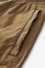 Tan Brown Regular Tapered Stretch Utility Cargo Trousers - Image 5 of 7
