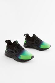 Green/Black Elastic Lace Trainers - Image 1 of 5