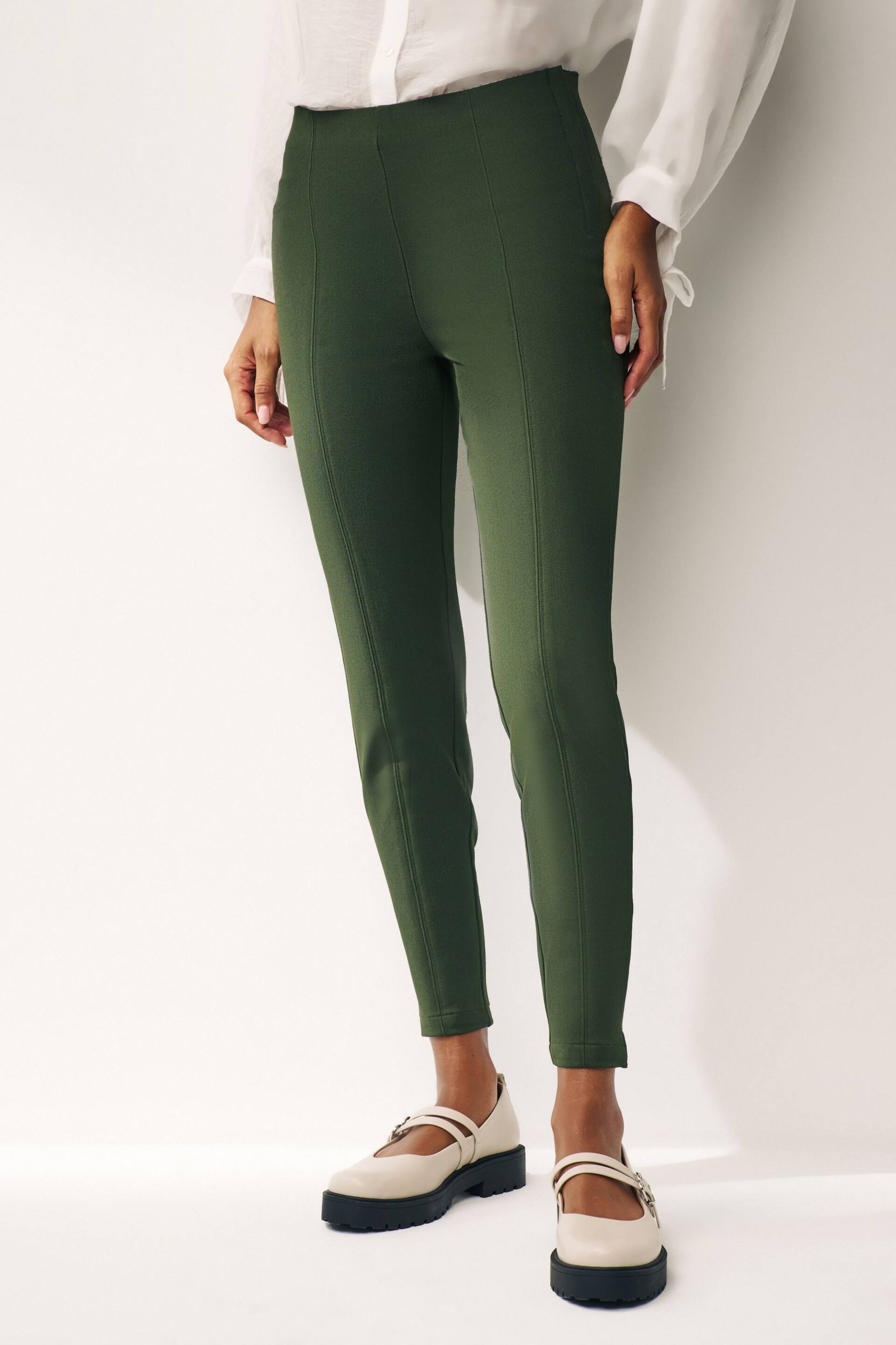 Khaki Green Ultimate Stretch Skinny Trousers - Image 1 of 6