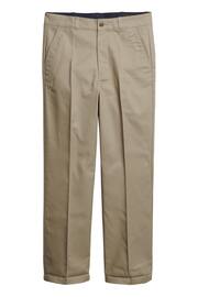 Superdry Brown Straight Chinos Trousers - Image 4 of 6