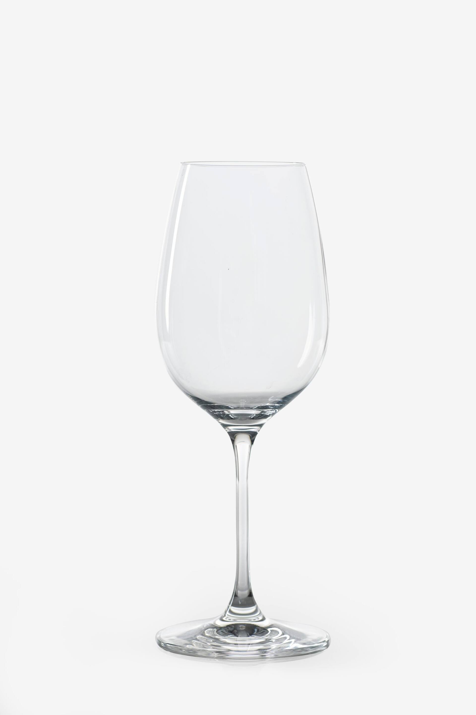 Clear Nova Wine Glasses Set of 4 White Wine Glasses - Image 4 of 4