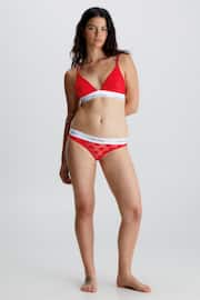 Calvin Klein Red Modern Cotton Bikini Briefs - Image 3 of 5