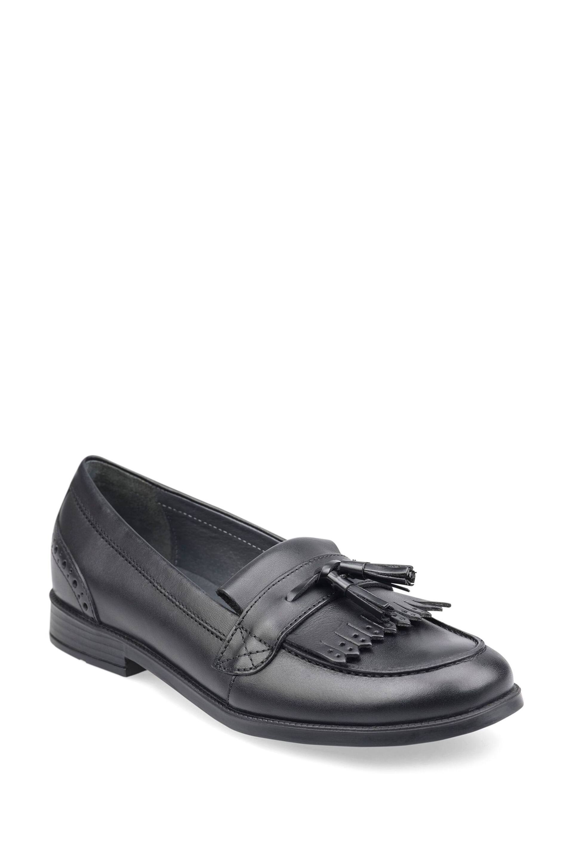 Start-Rite Sketch Slip On Black Patent Leather School Shoes Wide Fit - Image 3 of 5