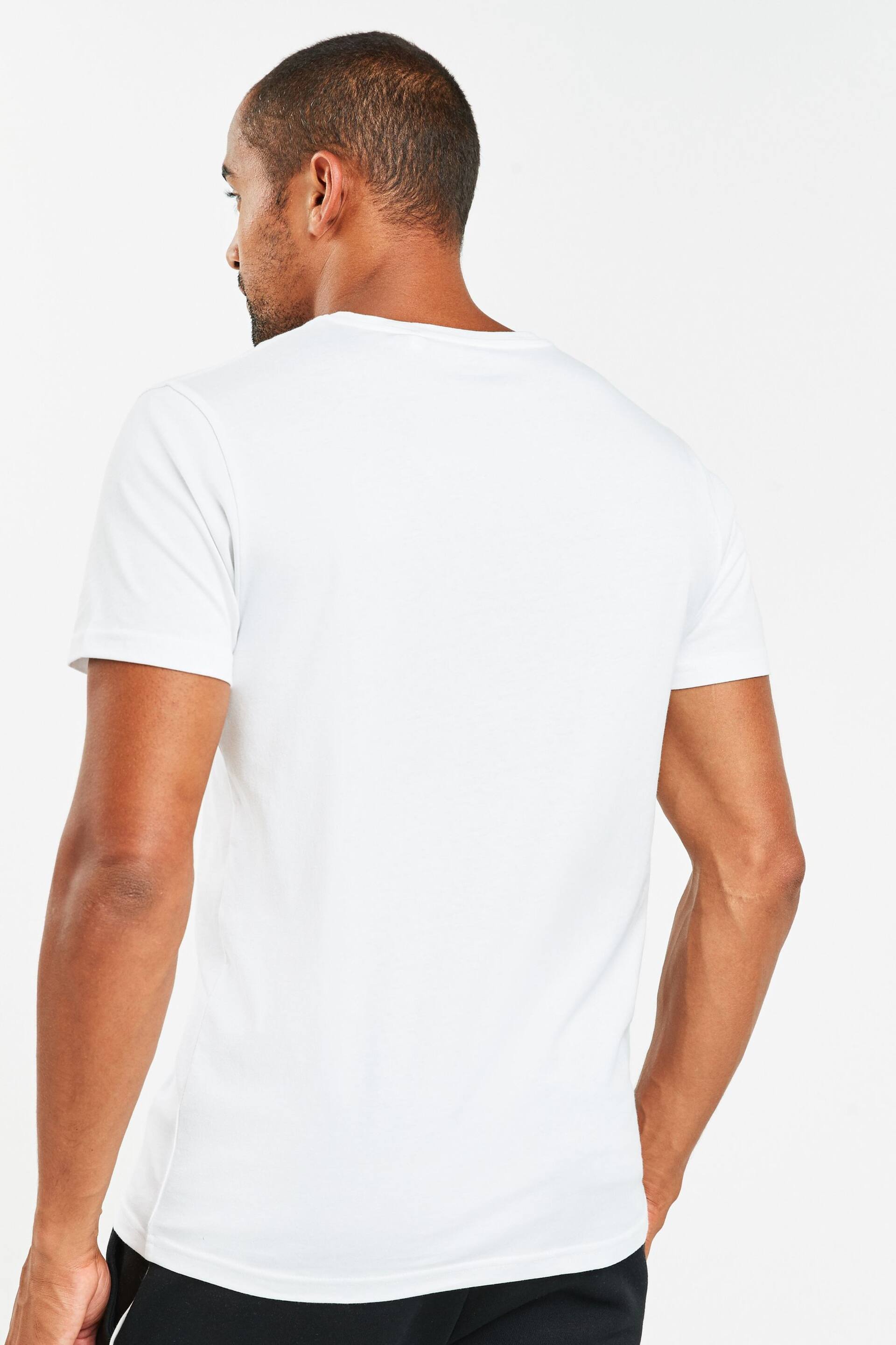 White T-Shirts 5 Pack - Image 4 of 4