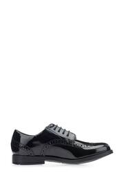 Start-Rite Brogue Snr Black Patent Leather School Shoes Wide Fit - Image 1 of 6