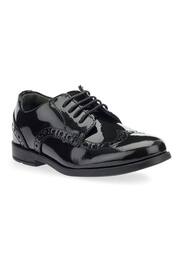 Start-Rite Brogue Snr Black Patent Leather School Shoes Wide Fit - Image 3 of 6