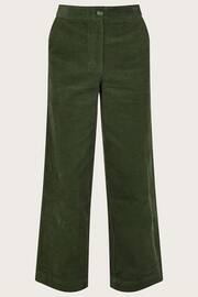 Monsoon Green Cord Wide Leg Trousers - Image 4 of 4