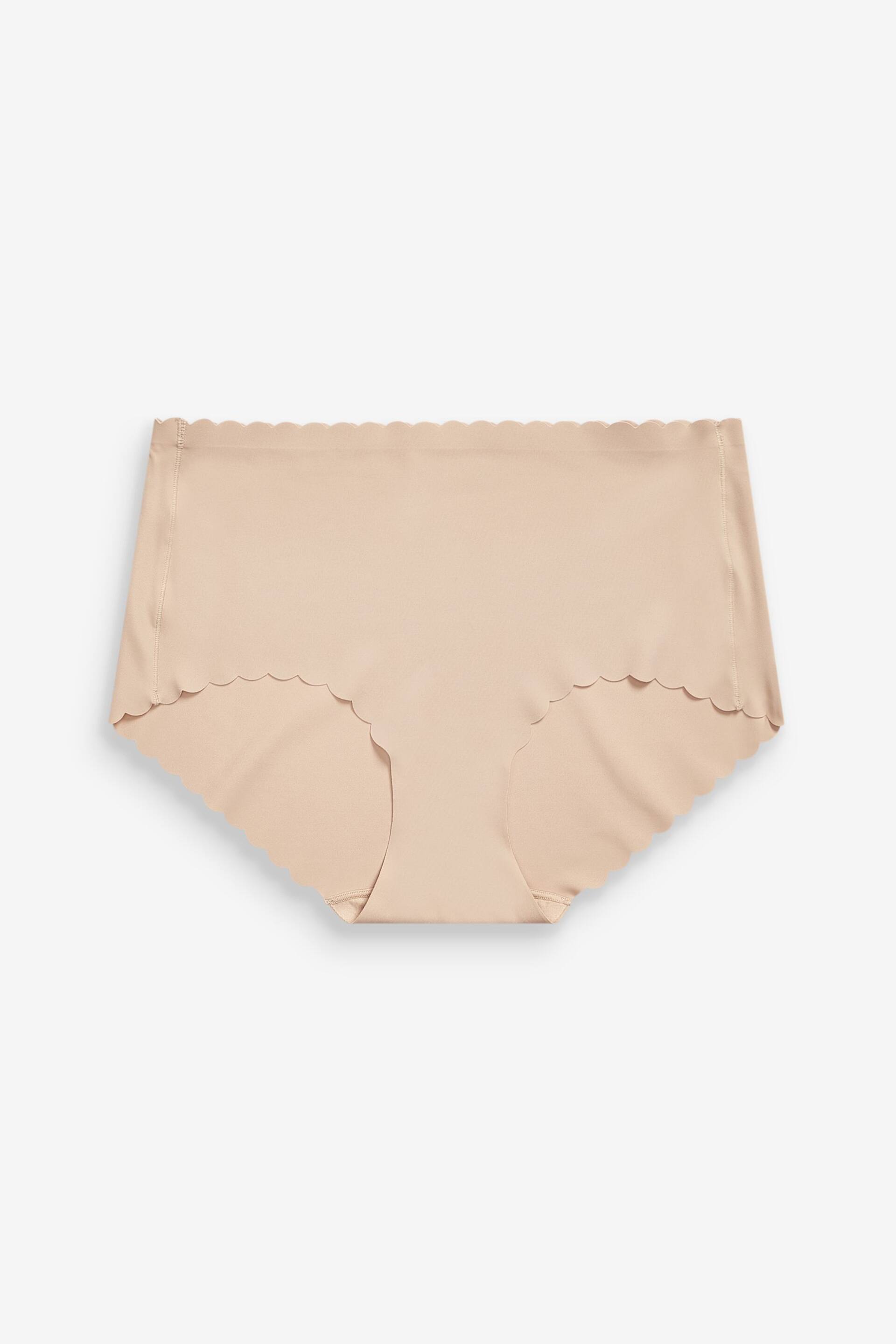 Nude Midi No VPL Scallop Edge Knickers - Image 4 of 4