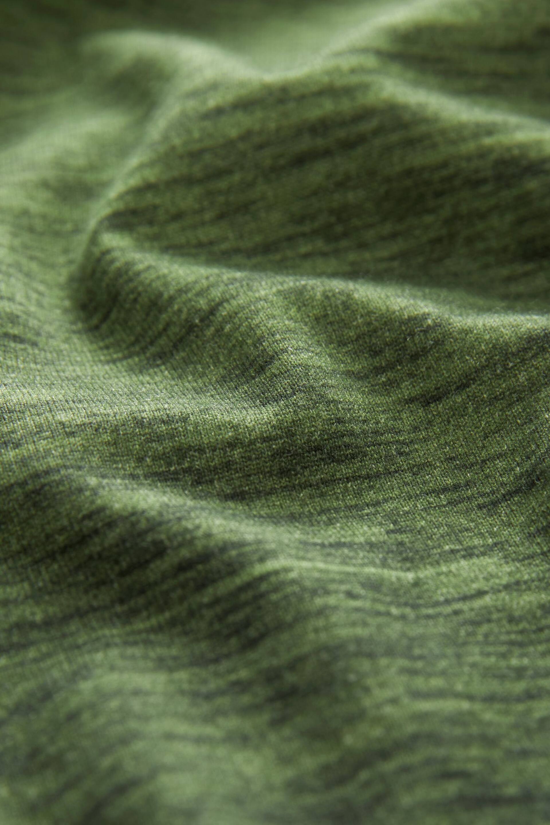 Green Chest Graphic Dip Dye T-Shirt - Image 6 of 7