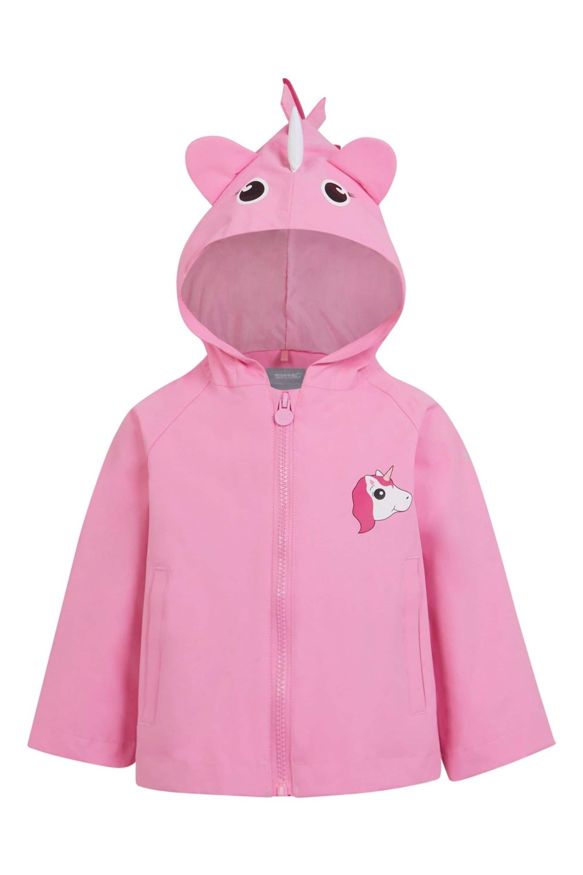 Regatta Pink Waterproof Shell Character Jacket - Image 5 of 7