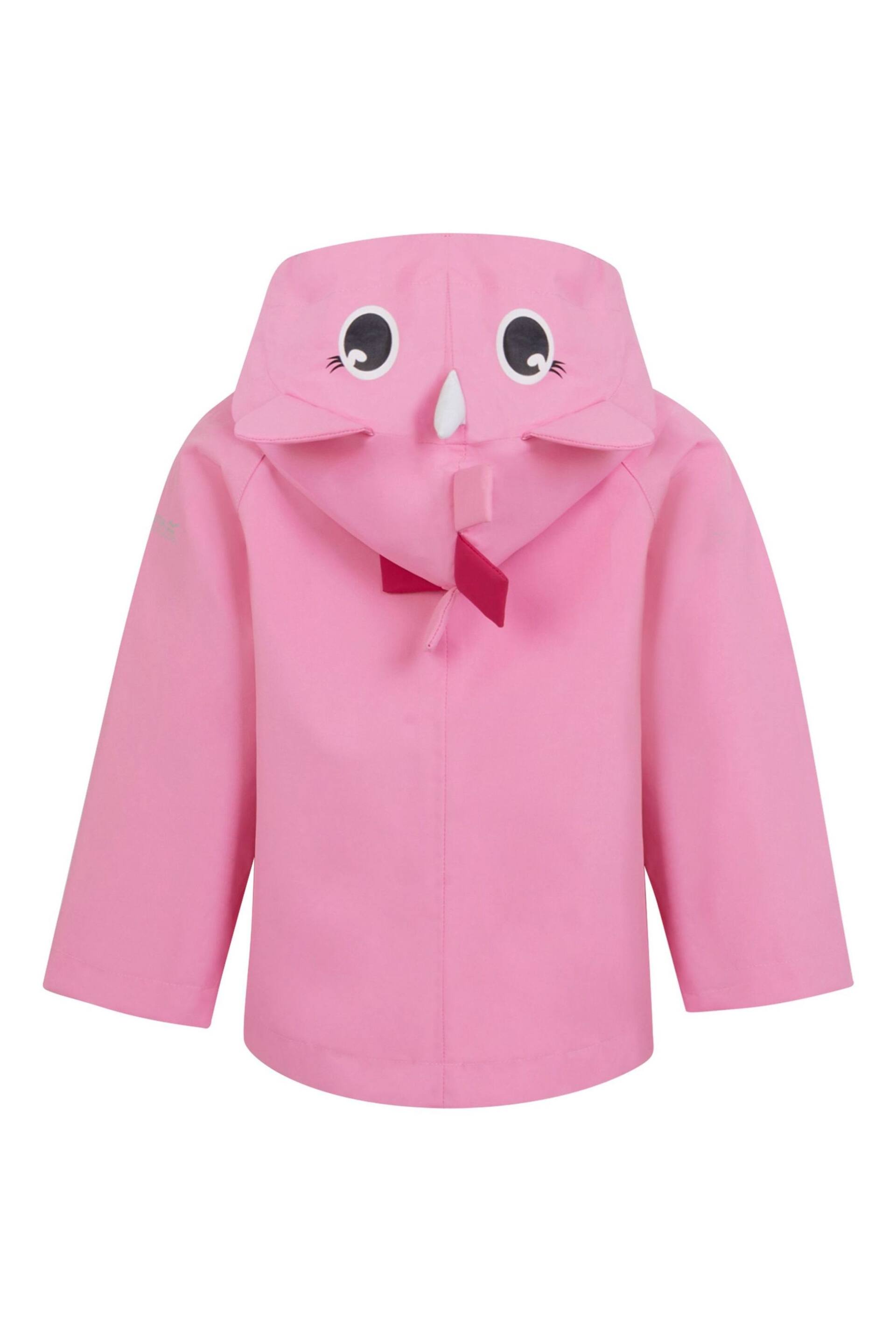 Regatta Pink Waterproof Shell Character Jacket - Image 6 of 7