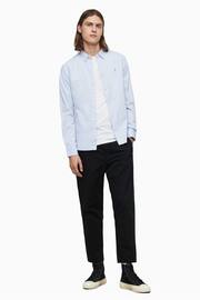 AllSaints Light Blue Hawthorne Long Sleeved Shirt - Image 3 of 5