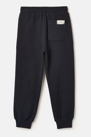 Joules Ted Navy Blue Jersey Joggers - Image 6 of 10
