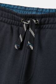 Joules Ted Navy Blue Jersey Joggers - Image 9 of 10