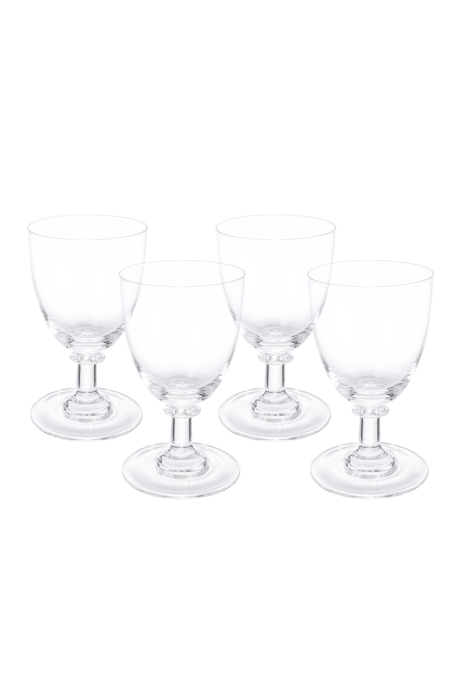 Mary Berry Set of 4 Clear Signature Red Wine Glasses - Image 2 of 4