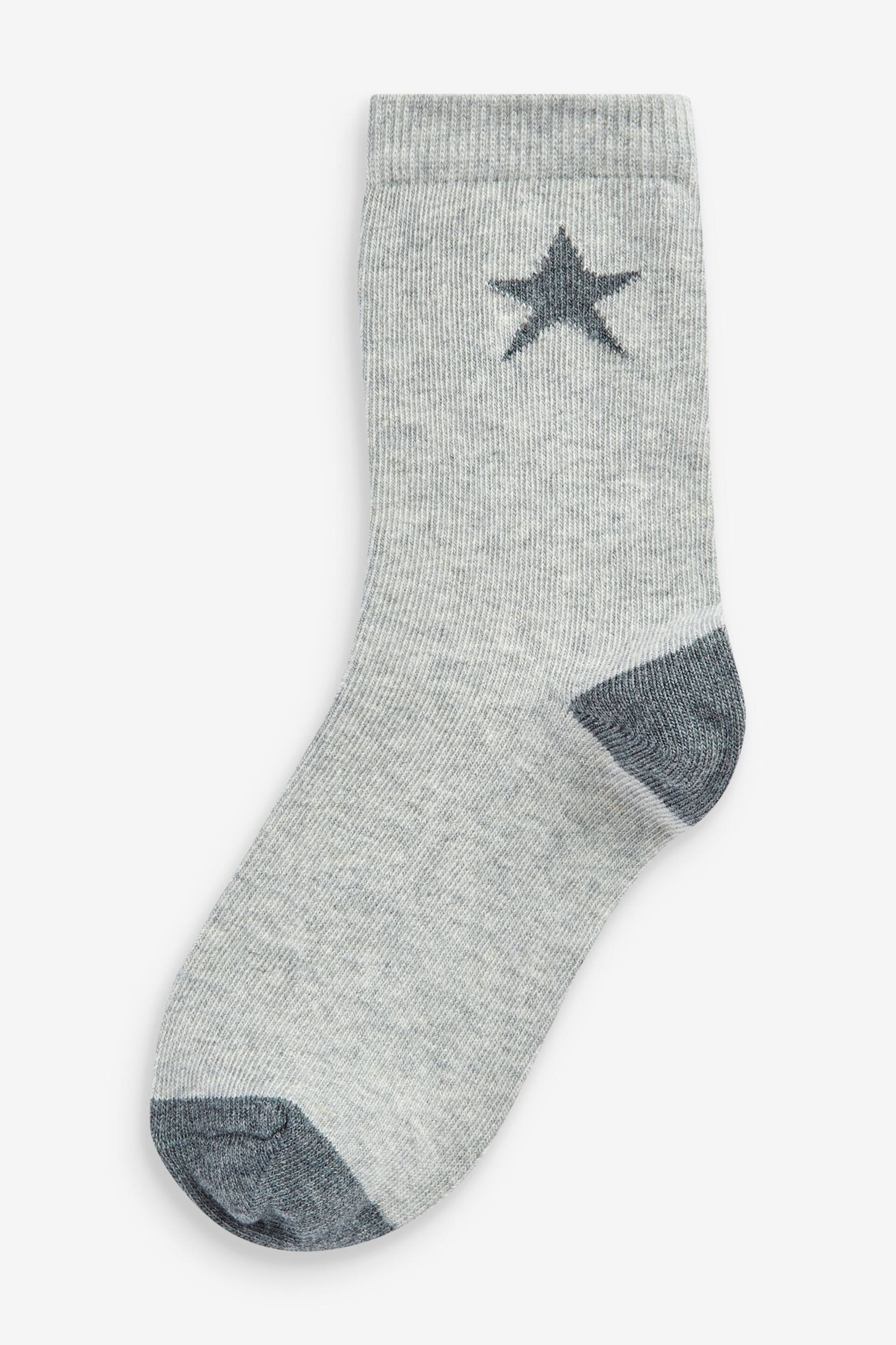 Blue Stars Cotton Rich Socks 7 Pack - Image 8 of 9