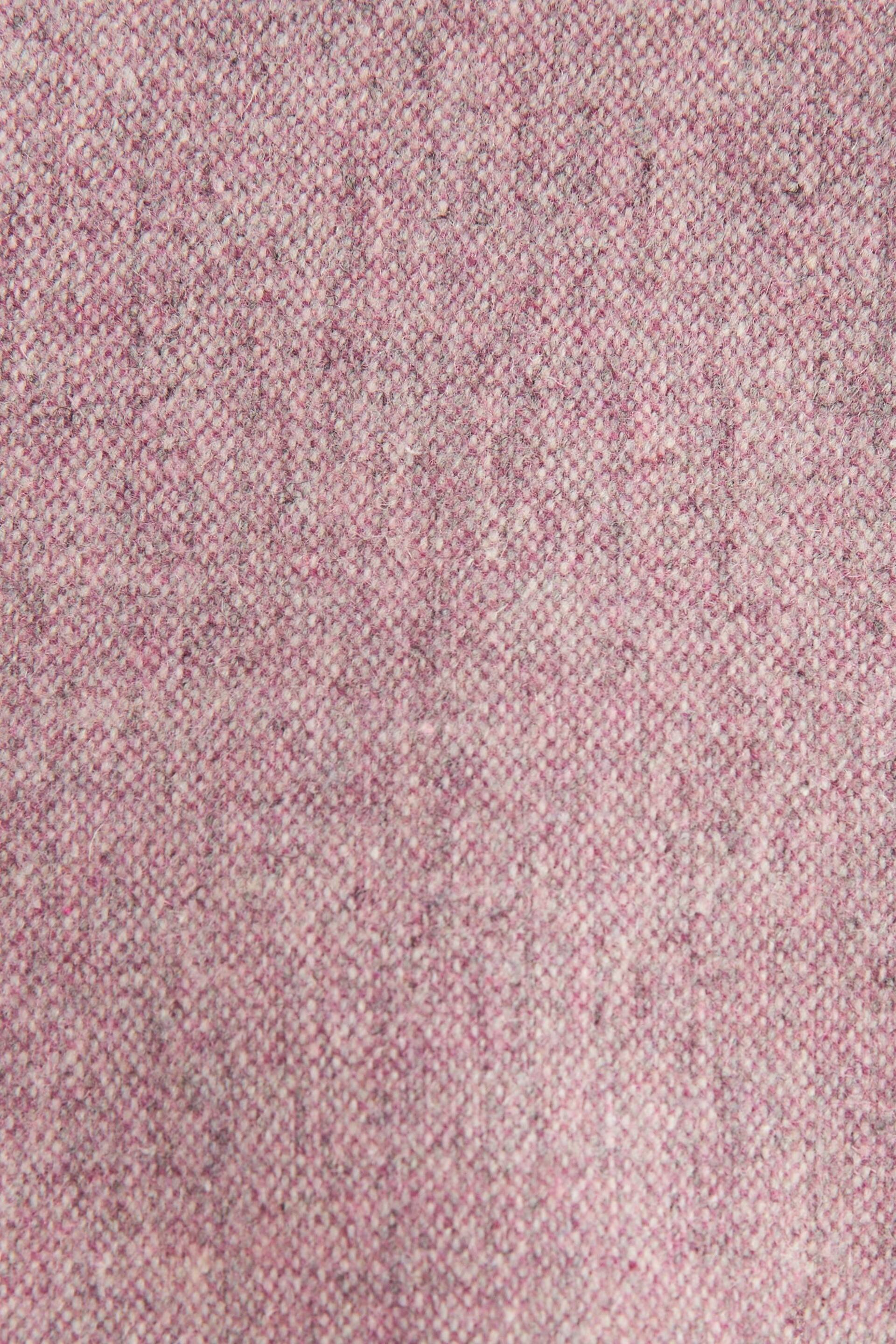 Pink Regular Fit Nova Fides Italian Wool Blend Suit: Jacket - Image 13 of 13