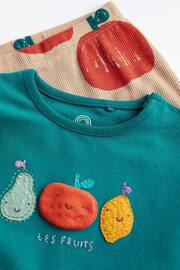 Bright Fruits Baby T-Shirt And Leggings 2 Piece Set - Image 4 of 8