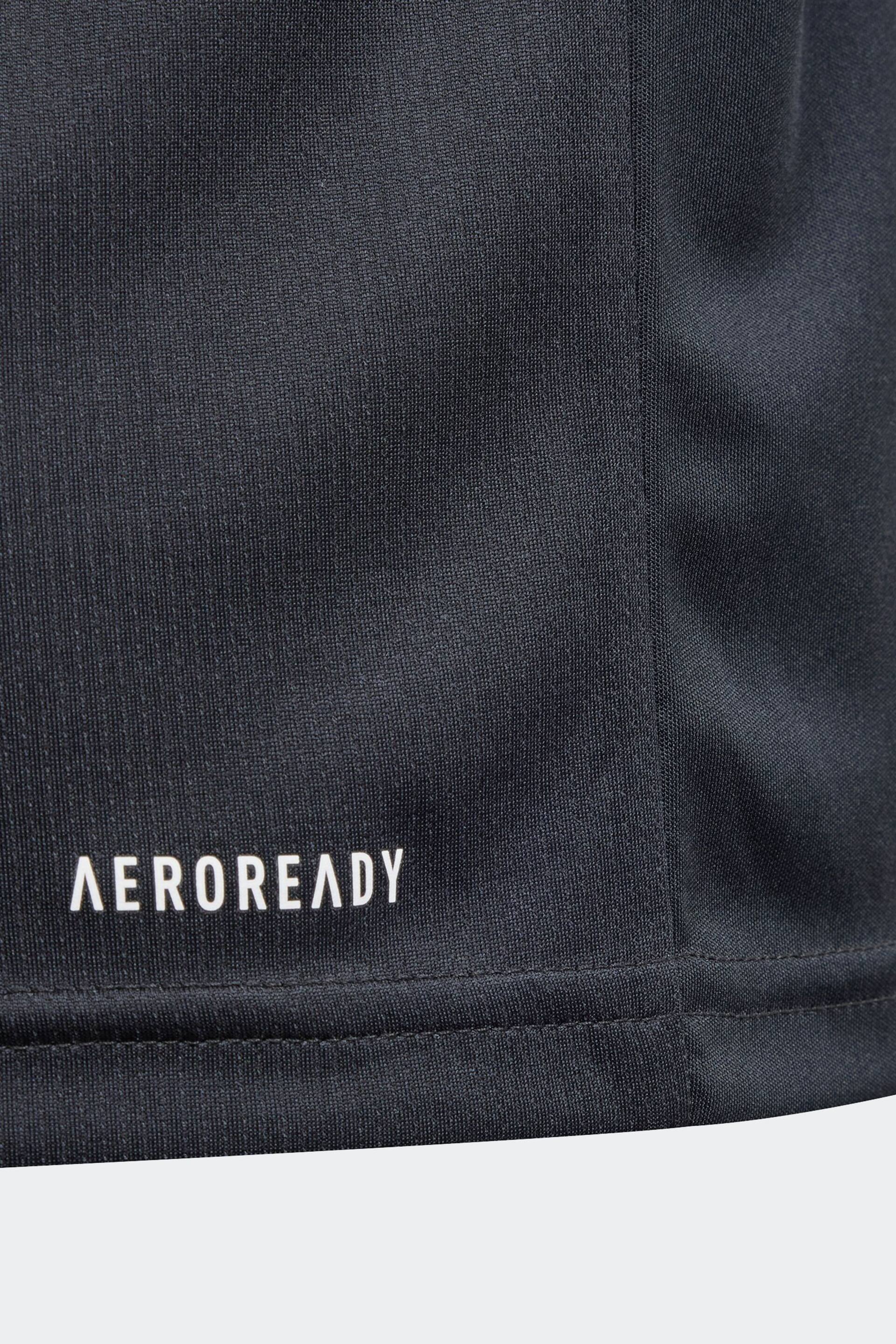 adidas Black Regular Fit Sportswear Train Essentials Aeroready Logo T-Shirt - Image 9 of 9
