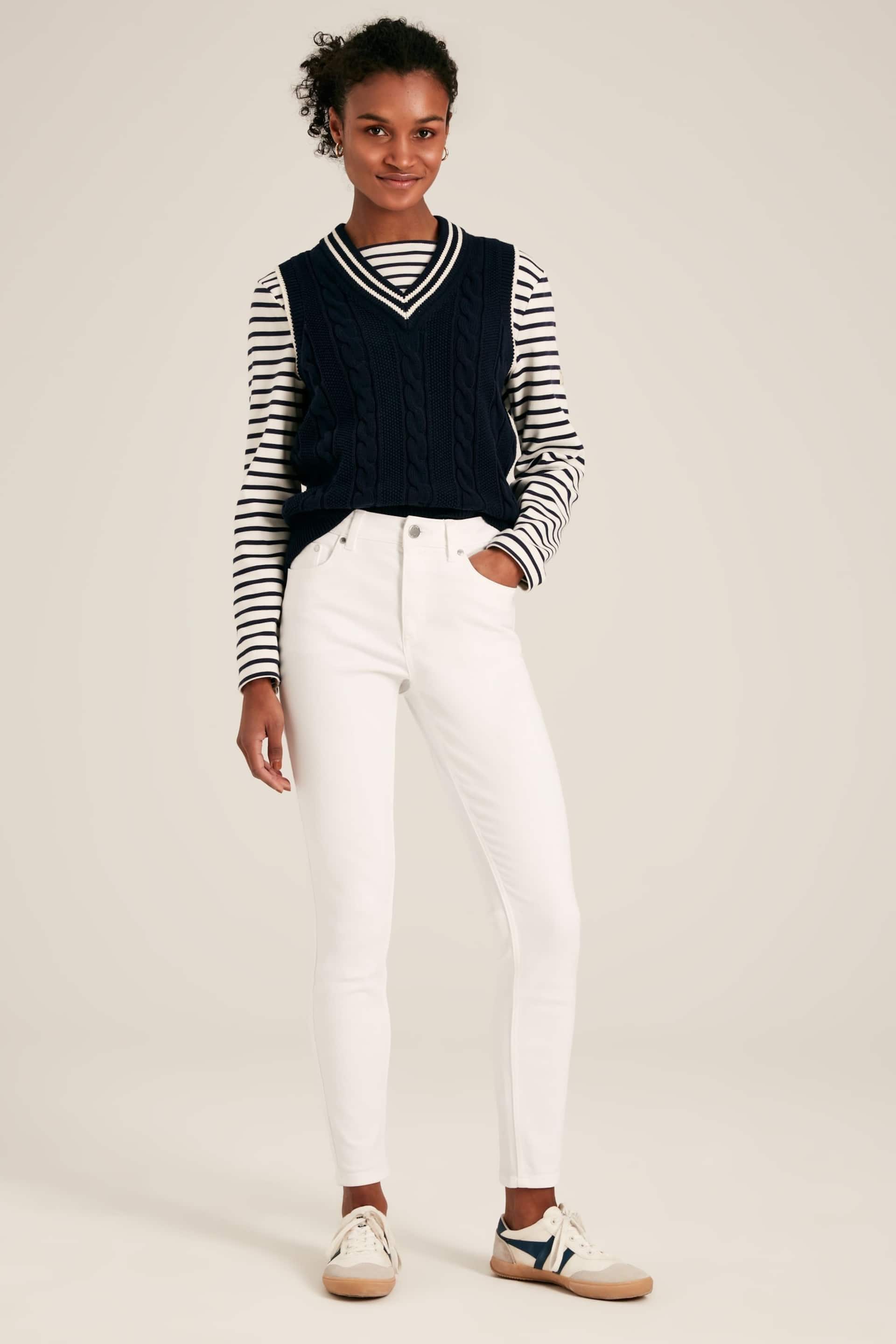 Joules White Jeans - Image 3 of 6