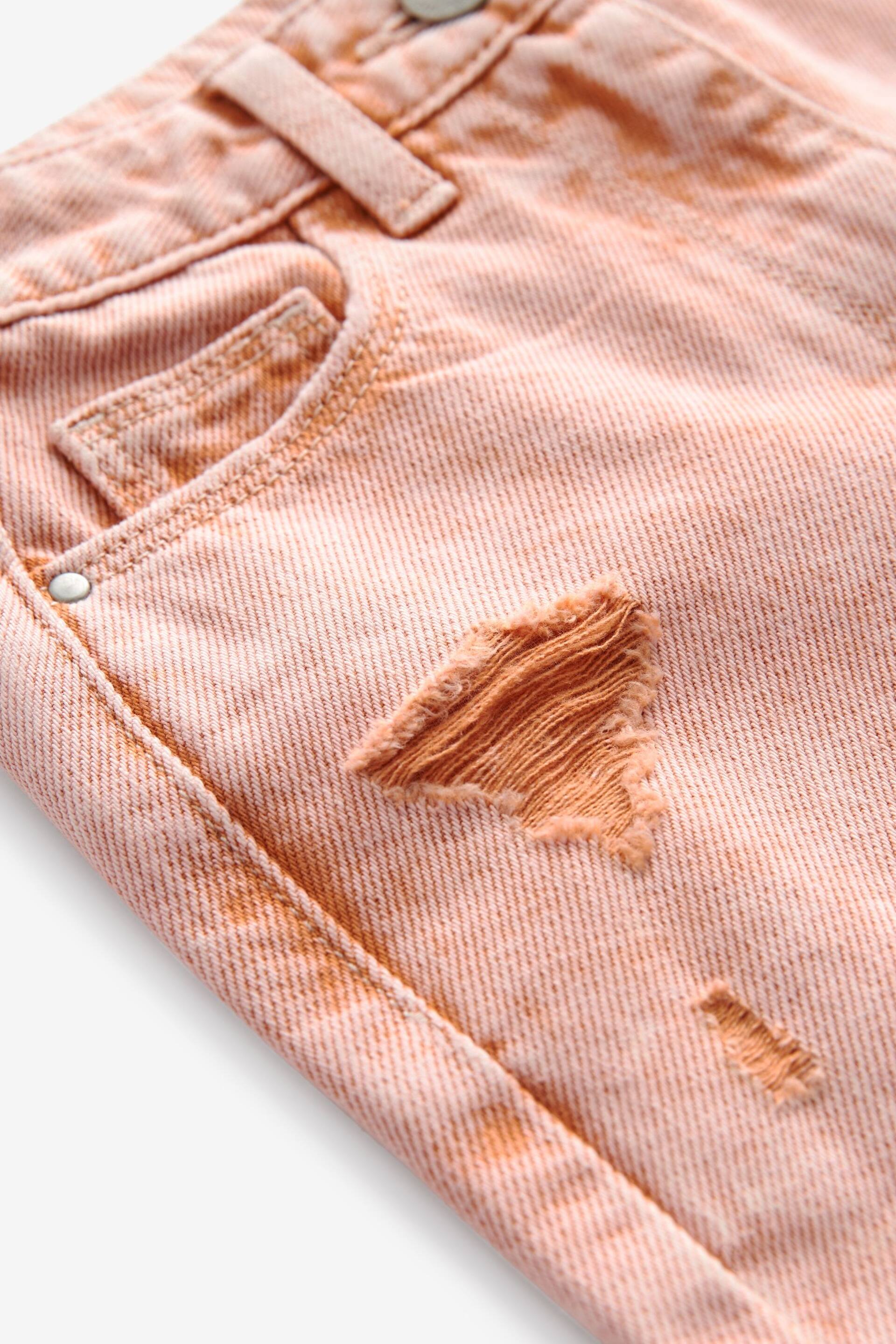 Apricot Wash Distressed Mom Jeans (3-16yrs) - Image 9 of 9