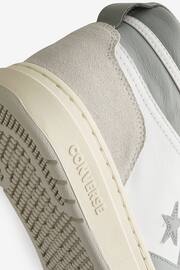 Converse White Pro Blaze Classic Trainers - Image 8 of 9