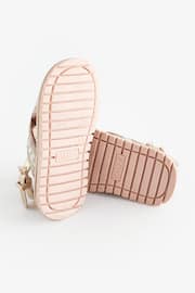 Baker by Ted Baker Girls Woven and Metallic Wedge Sandals - Image 4 of 6
