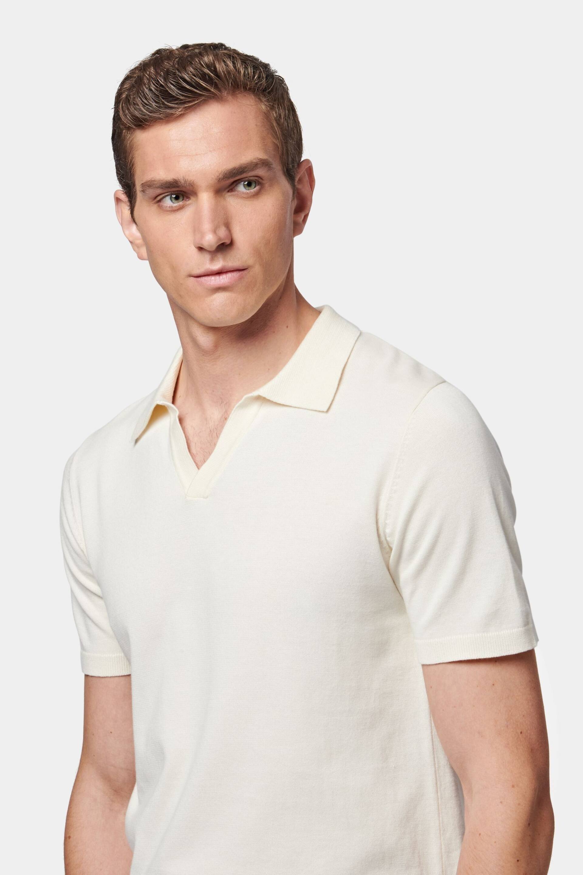 Peckham Rye Knitted Polo Shirt - Image 4 of 7