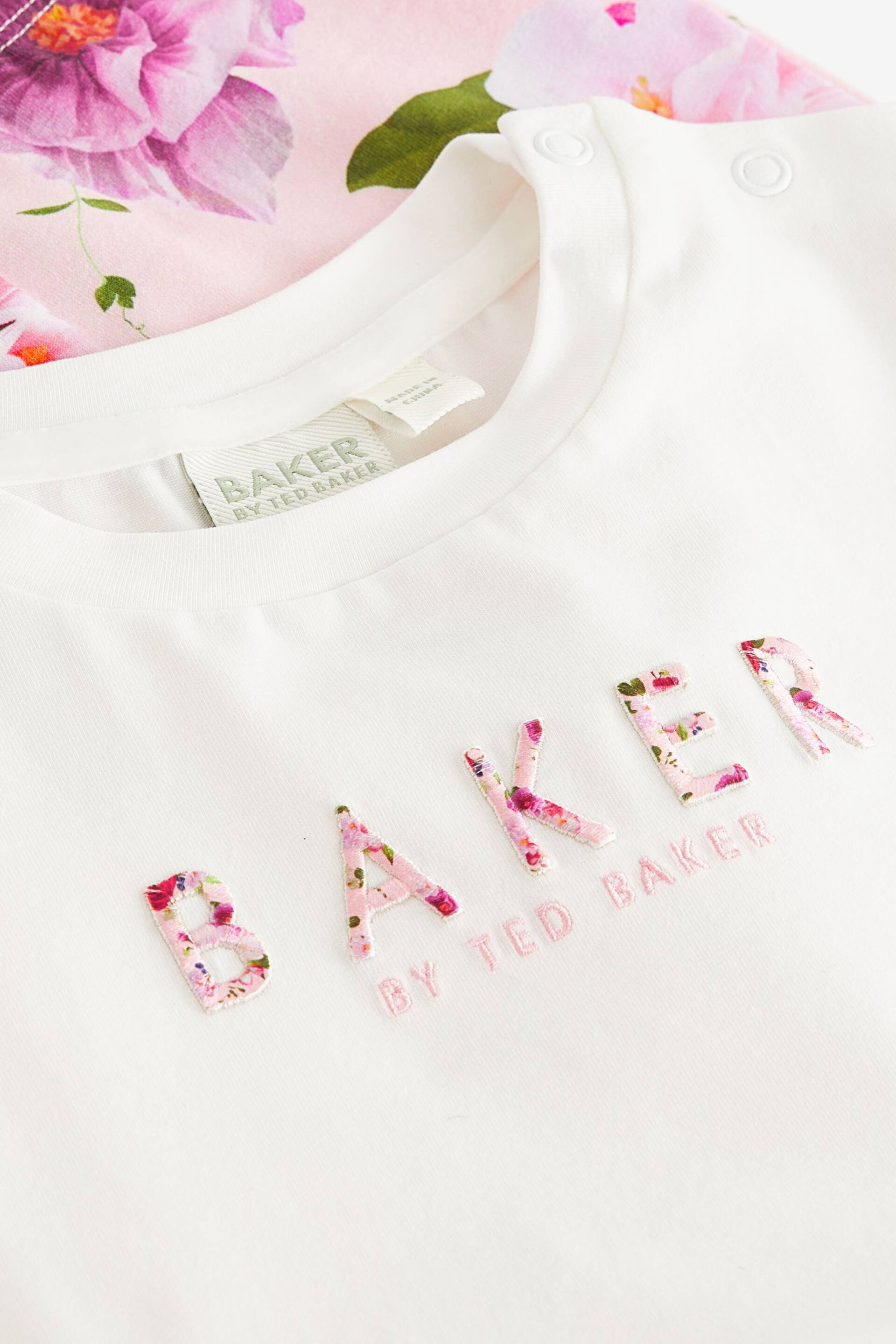 Baker by Ted Baker Organza Peplum T-Shirt and Legging Set - Image 10 of 12