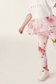 Baker by Ted Baker Organza Peplum T-Shirt and Legging Set - Image 7 of 12