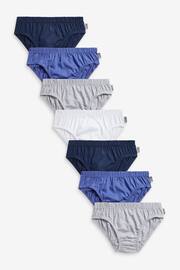 Blue 7 Pack Briefs (1.5-16yrs) - Image 1 of 7