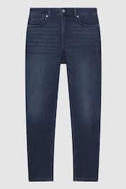 Reiss Indigo Littleton Slim Fit Mid Rise Jeans - Image 2 of 5