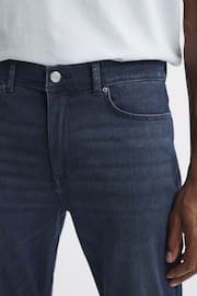 Reiss Indigo Littleton Slim Fit Mid Rise Jeans - Image 4 of 5