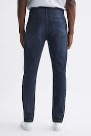 Reiss Indigo Littleton Slim Fit Mid Rise Jeans - Image 5 of 5