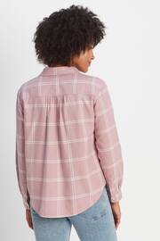 Tog 24 Pink Faded Check Rianne Flannel Shirt - Image 2 of 7