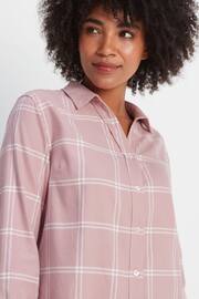 Tog 24 Pink Faded Check Rianne Flannel Shirt - Image 6 of 7