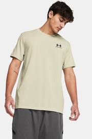 Under Armour Cream Under Armour Cream No Style Family Assigned T-Shirt - Image 1 of 3