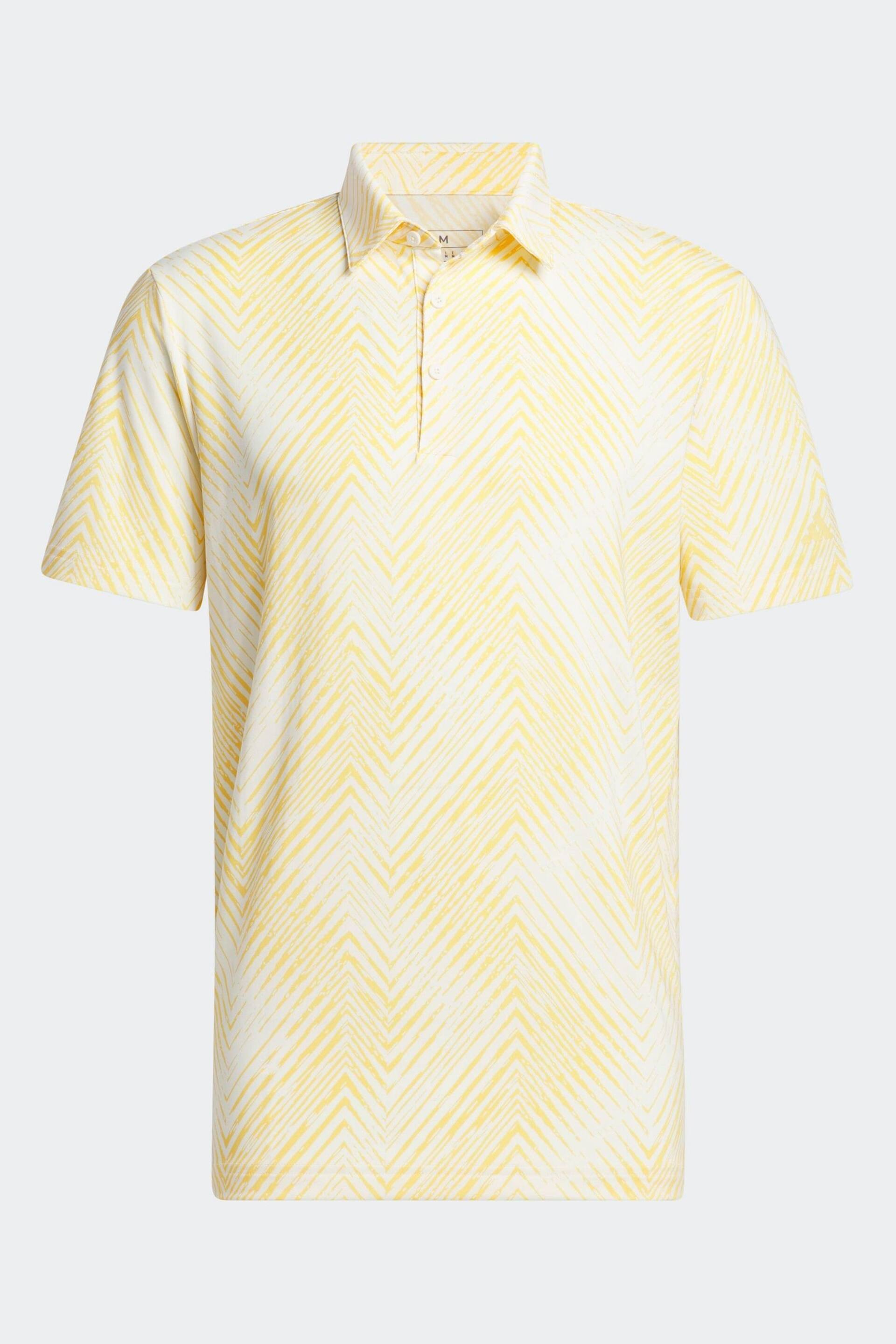 adidas Golf Ultimate 365 All Over Print Polo Shirt - Image 9 of 9
