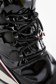 Tommy Hilfiger Kids Black Snow Boots - Image 4 of 4
