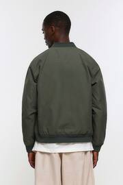 River Island Green Cotton Bomber Jacket - Image 2 of 4