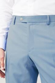 Light Blue Tailored Fit Motionflex Stretch Suit: Trousers - Image 4 of 8