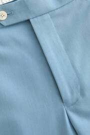 Light Blue Tailored Fit Motionflex Stretch Suit: Trousers - Image 6 of 8