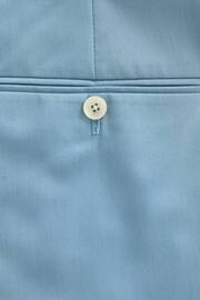 Light Blue Tailored Fit Motionflex Stretch Suit: Trousers - Image 7 of 8