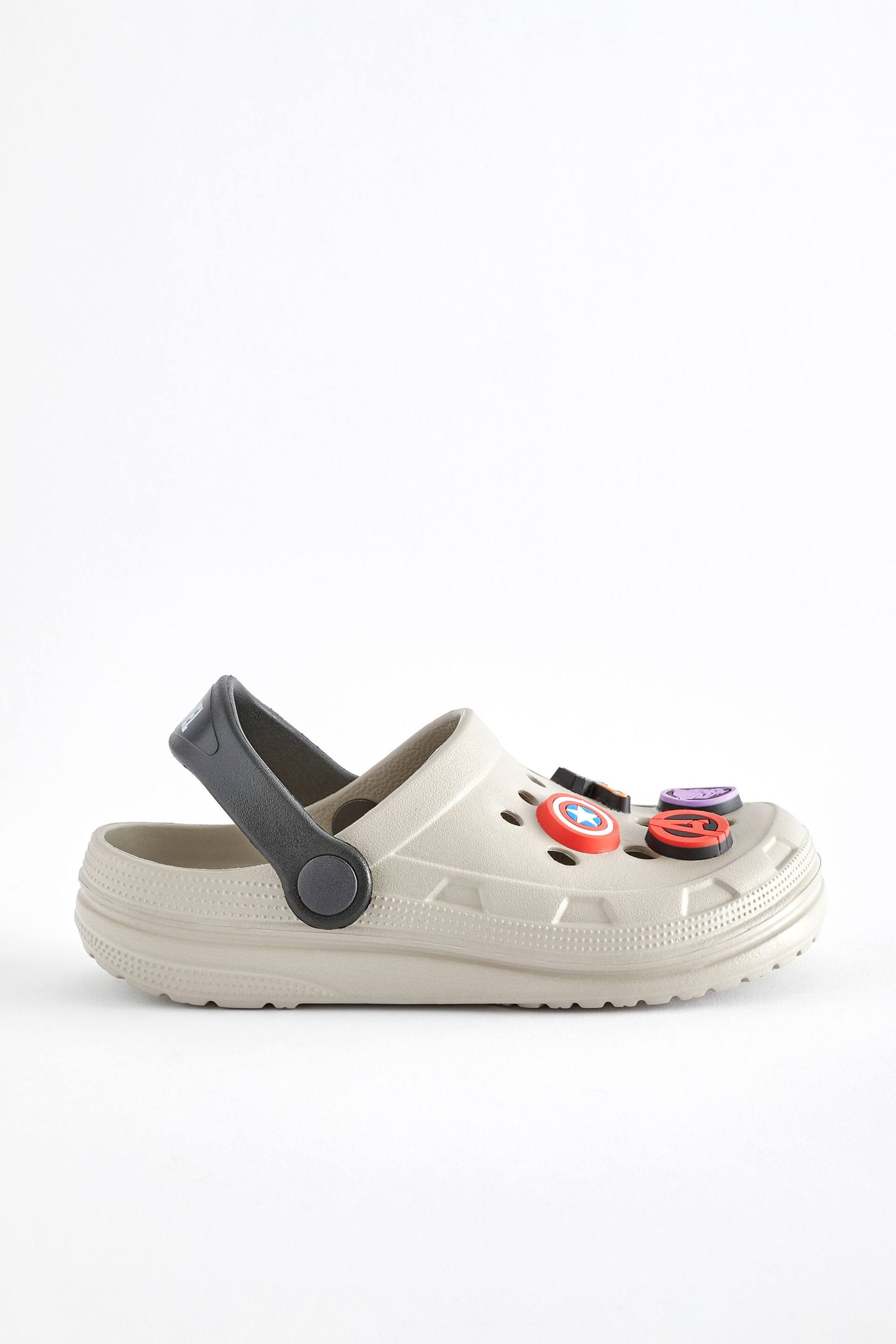 Neutral Marvel Clogs - Image 2 of 5