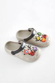 Neutral Marvel Clogs - Image 3 of 5