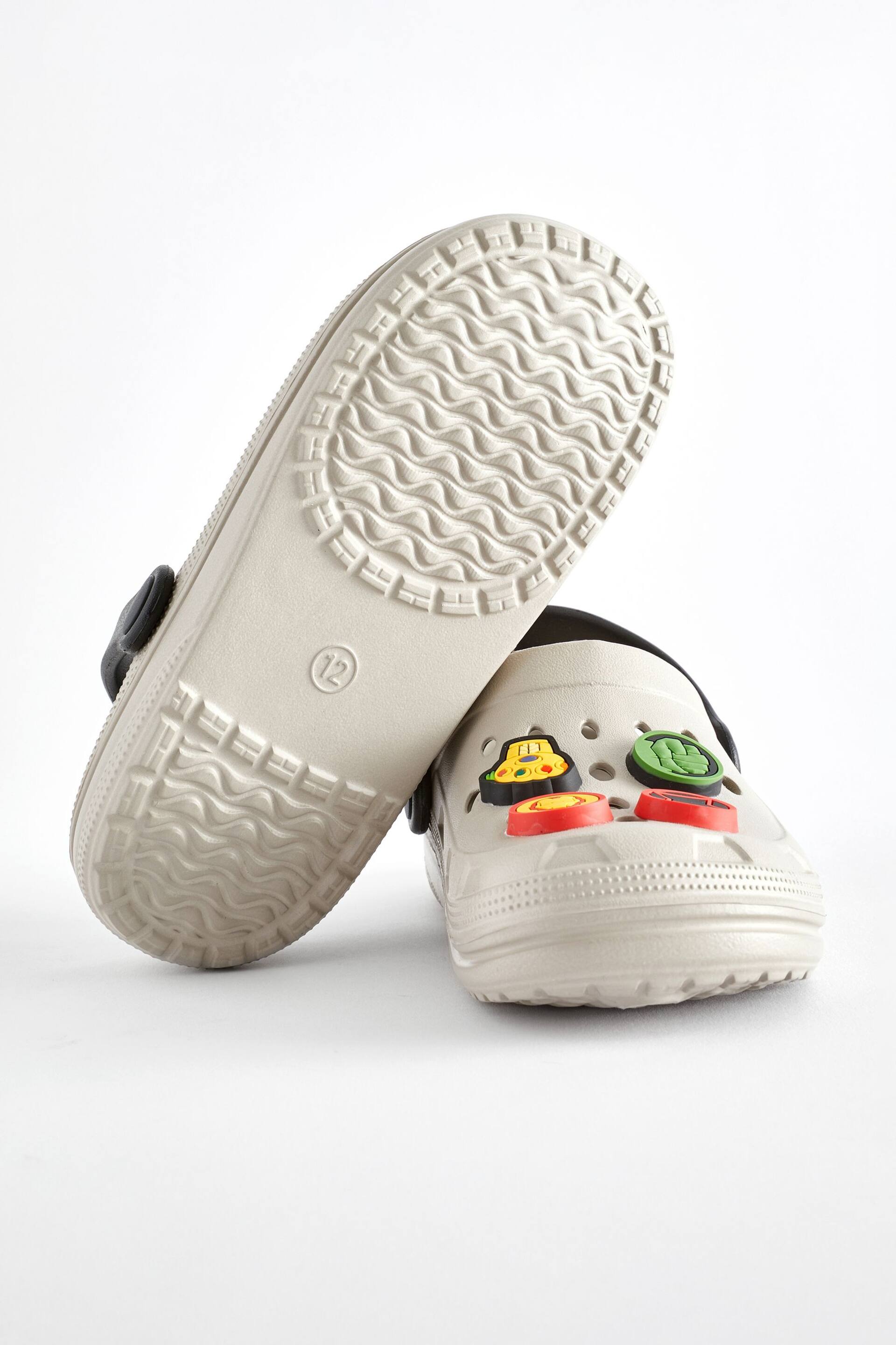 Neutral Marvel Clogs - Image 4 of 5