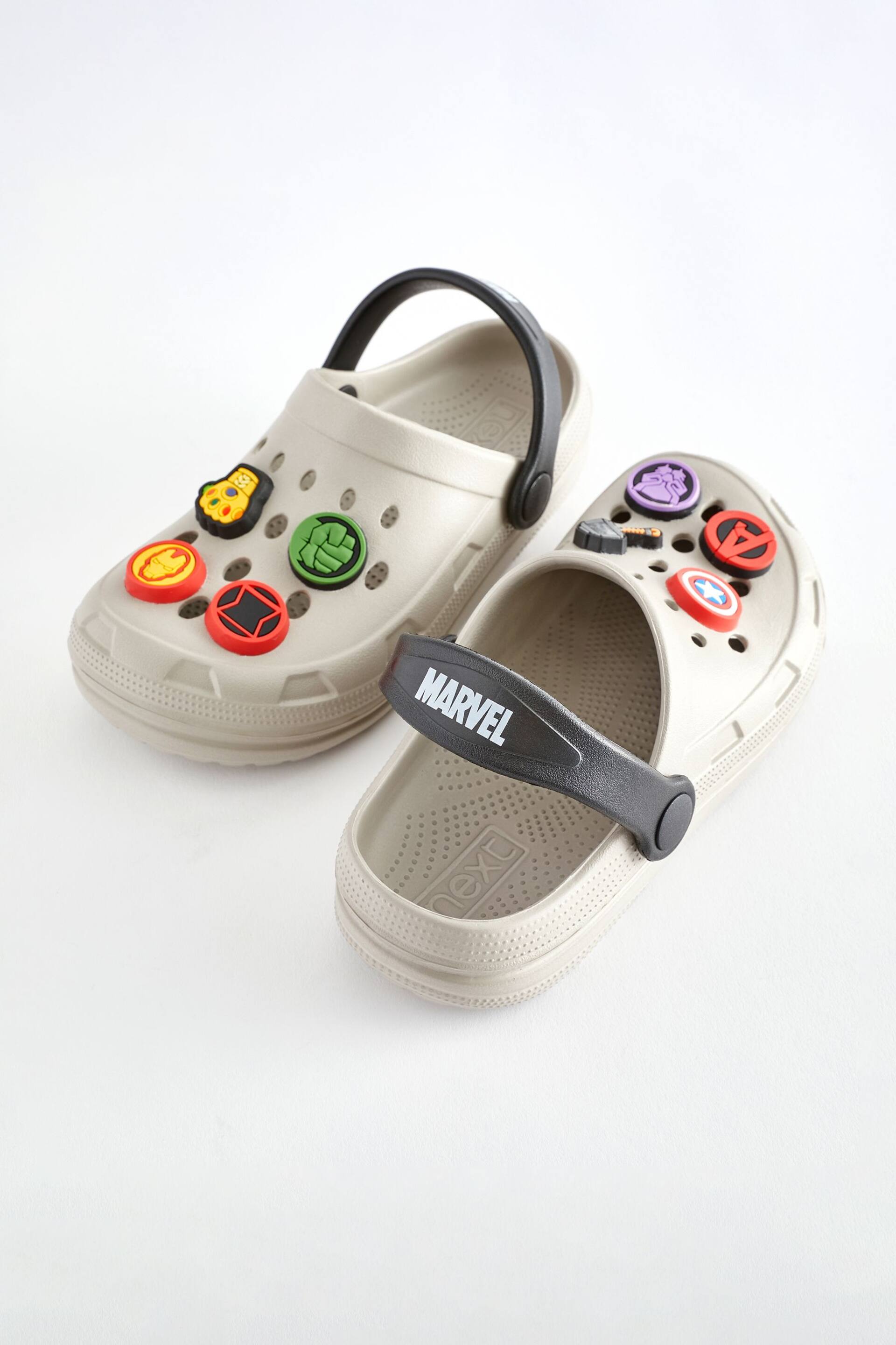 Neutral Marvel Clogs - Image 5 of 5