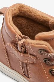 Tan Brown Standard Fit (F) Warm Lined Chukka Boots - Image 5 of 5