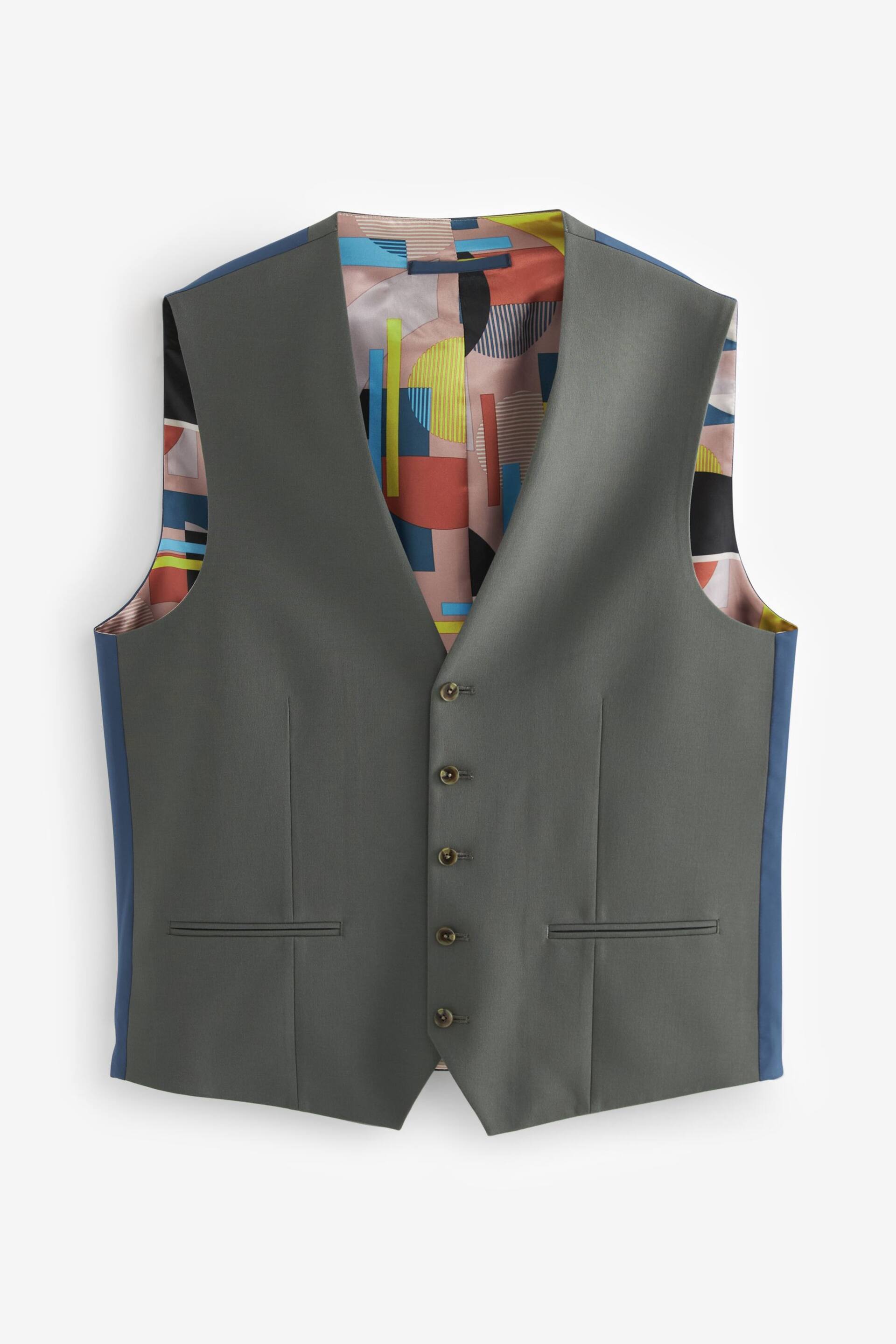 Green Motionflex Stretch Waistcoat - Image 4 of 6
